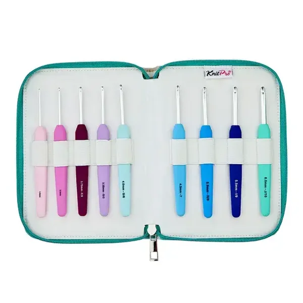 Knitpro Waves 2.0 haaknaaldenset 2.00 mm - 6.00mm