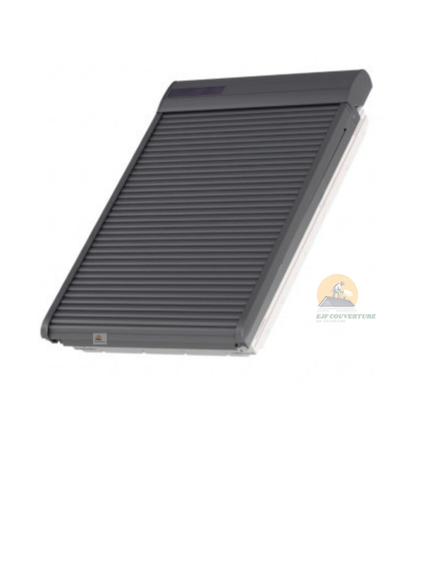 Volet roulant solaire SSL pour fenêtre de toit Velux - Gris anthracite