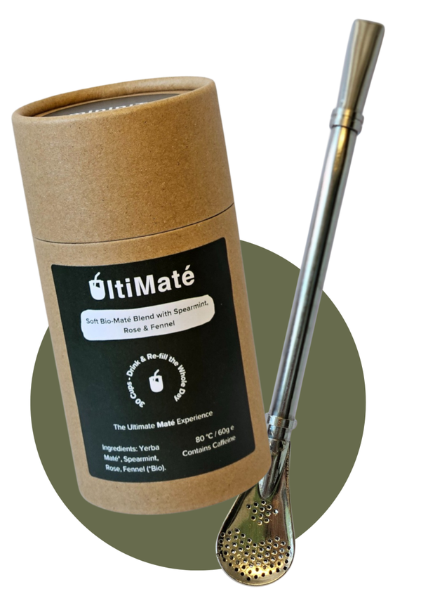 FemininiTea - Yerba Maté met Kruizemunt, Rozenblaadjes en Venkel