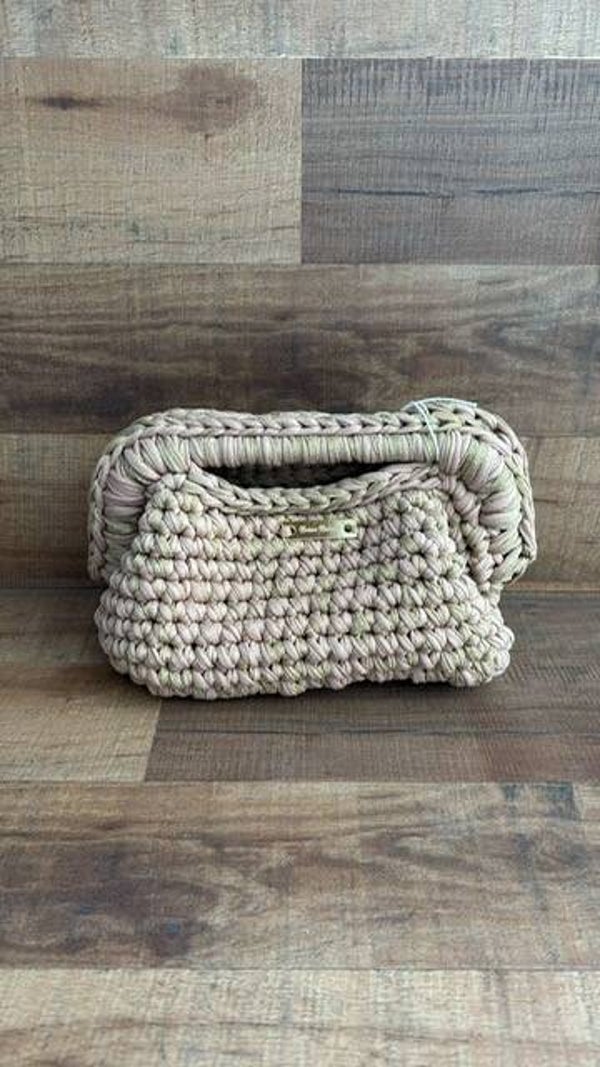 Bourse beige