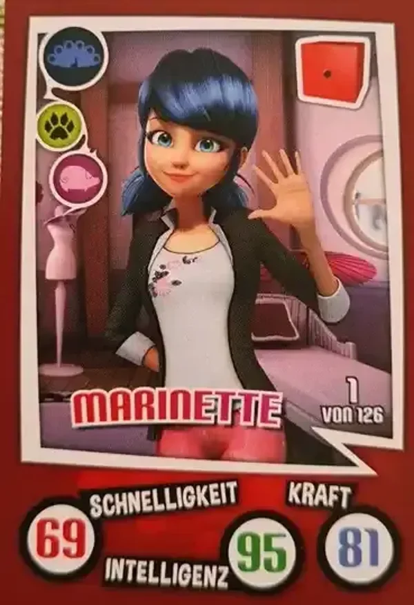 Miraculous Sammelkarte Aldi 2023 Nr. 1