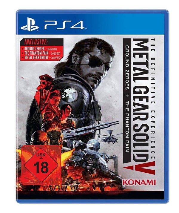 PS4 - Metal Gear Solid V: The Definitive Experience (DE/EN) (mit OVP) (gebraucht) USK18