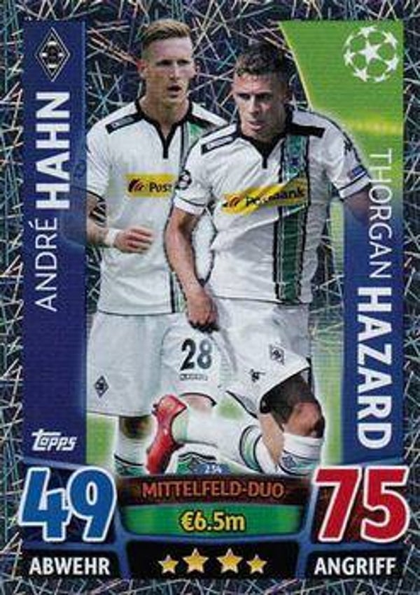 234 - André Hahn & Thorgan Hazard - Midfield Duo - Champions League 2015/16