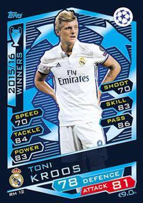 RM12 - Toni Kroos - Real Madrid CF - Winners - Champions League 2016/17