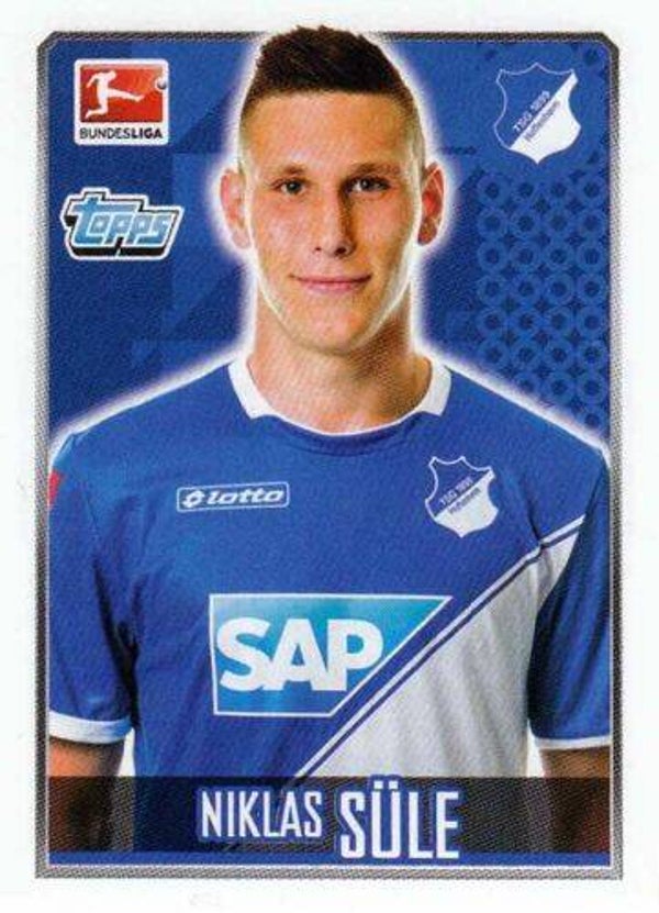 Topps Bundesliga 2014/15 - Sticker 128 - Niklas Süle