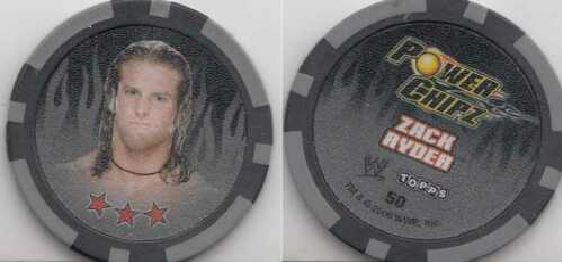 WWE Power Chipz - 50 - ZACK RYDER (2009)