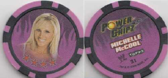 WWE Power Chipz - 31 - MICHELLE Mc COOL (2009)
