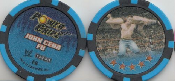 WWE Power Chipz - F6  - JOHN CENA FU (2009)
