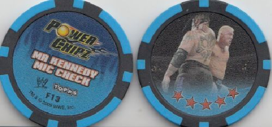 WWE Power Chipz - F13 -  MR KENNEDY MIC CHECK (2009)