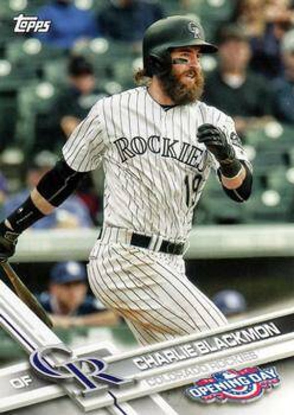 2017 Topps Opening Day - 192 - Charlie Blackmon - Colorado Rockies