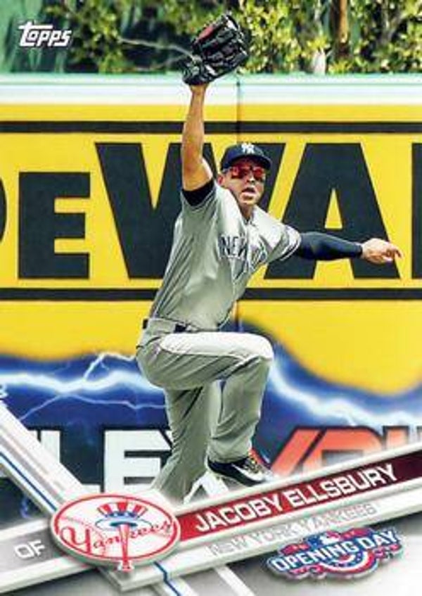 2017 Topps Opening Day - 196 - Jacoby Ellsbury - New York Yankees