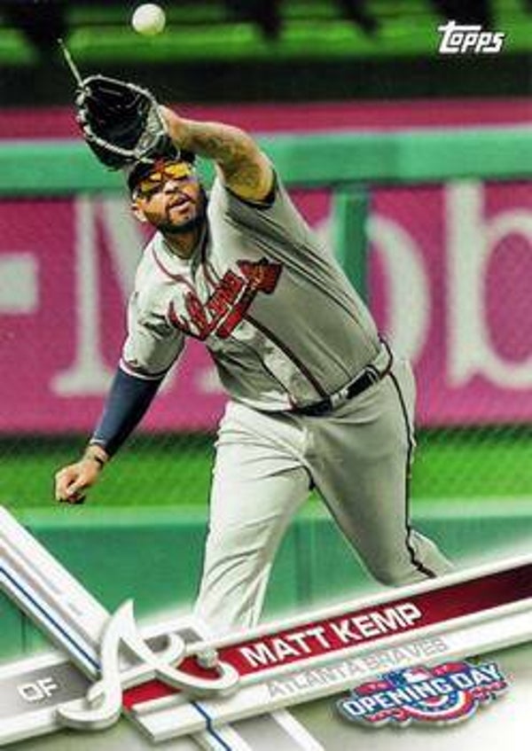2017 Topps Opening Day - 198 - Matt Kemp - Atlanta Braves