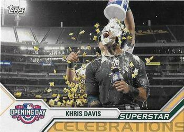 2017 Topps Opening Day - Superstar Celebrations - Khris Davis - #SC-2
