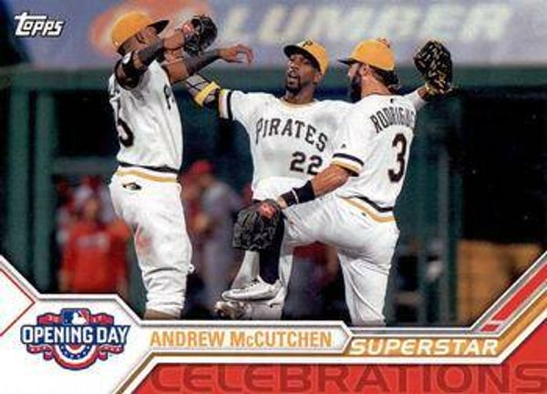 2017 Topps Opening Day - Superstar Celebrations - Andrew McCutchen - #SC-9