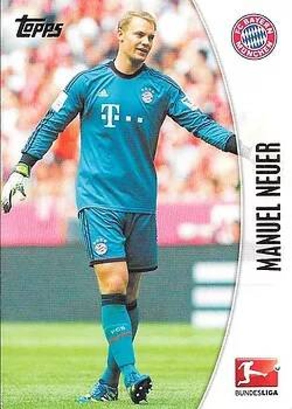 152 - Manuel Neuer - Basiskarte - Bundesliga Chrome 2013-14