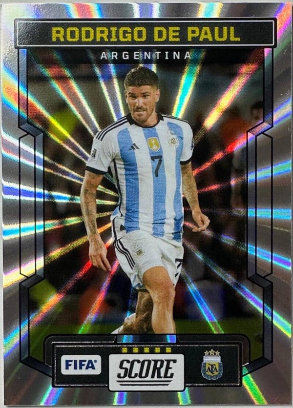 Rodrigo De Paul (Argentinien) – Panini Score FIFA 2023/24 Lasers #9
