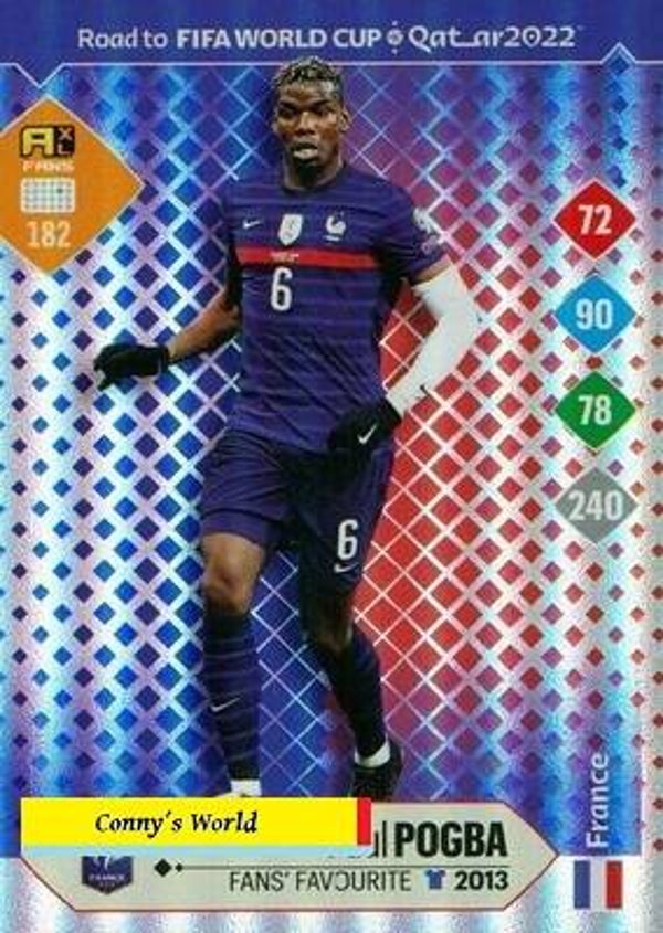 182 - Paul Pogba – Fans’ Favourite  - ROAD TO FIFA WORLD CUP QATAR 2022