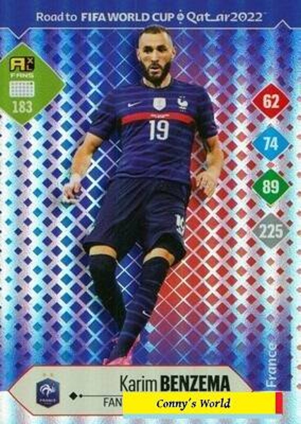 183 - Karim Benzema – Fans’ Favourite  - ROAD TO FIFA WORLD CUP QATAR 2022