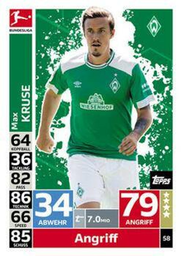 MA-18/19 - 58 - Max Kruse  - Basiskarte