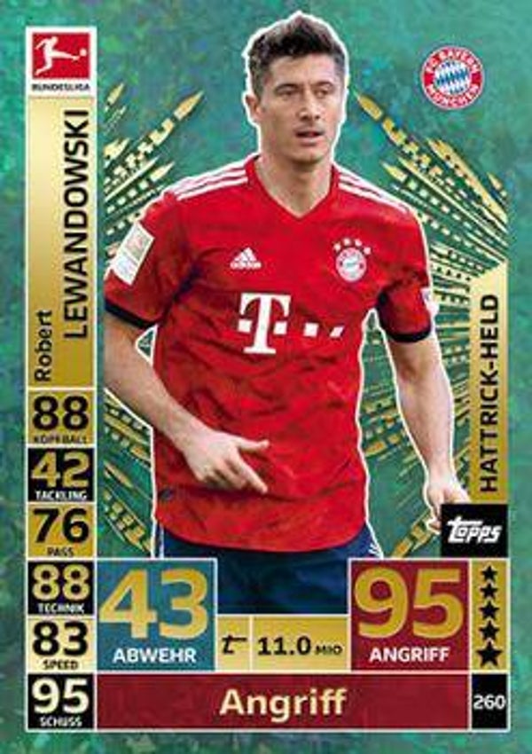 MA-18/19 - 260 - Robert Lewandowski - Hattrick Held