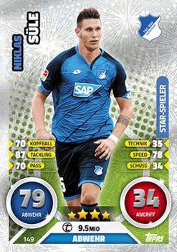 149 - Niklas Süle - Star-Spieler - MABL16/17