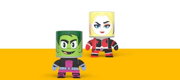 Mc Donalds Happy Meal - Wendefiguren zum Spielen und Sammeln - Beast Boy & Harley
