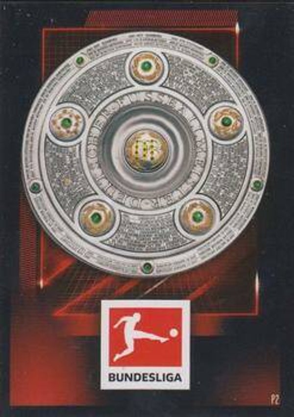 P2 Bundesliga Logo & Meisterschale Puzzle Karte - 2019/2020