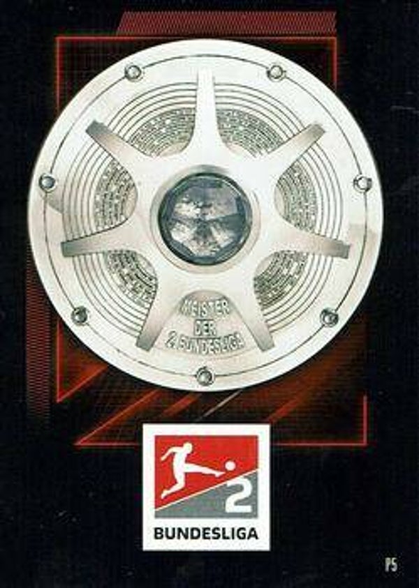 P5 2. Bundesliga Logo & Meisterschale Puzzle Karte - 2019/2020