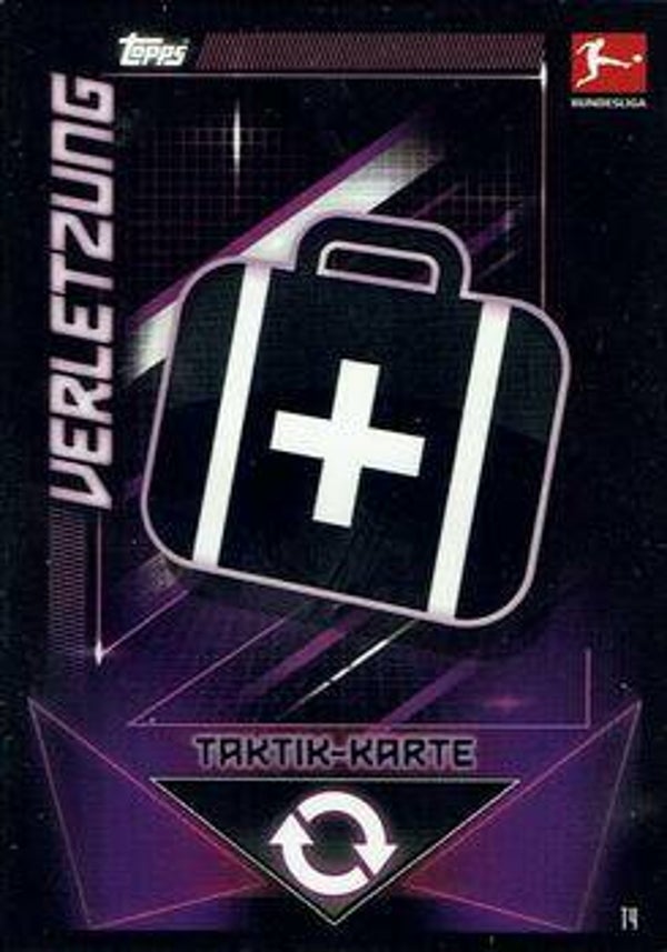 T4 Verletzung Taktik Karte - 2019/2020