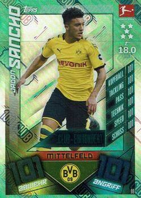 99 - Jadon Sancho Club Einhundert - 2019/2020