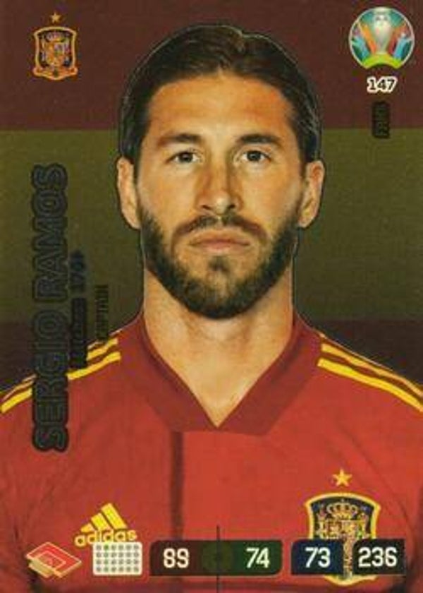 147 - Sergio Ramos - Spain - Captain - UEFA Euro 2020 Preview