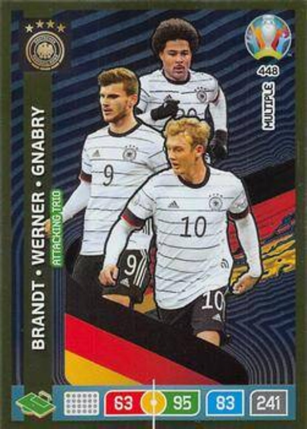 448 - Julian Brandt / Timo Werner / Serge Gnabry - Germany - Attacking Trio - UEFA Euro 2020 Preview