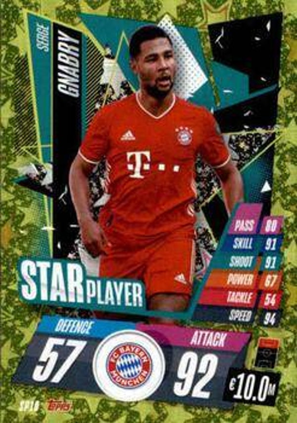 SP10 - Serge Gnabry  - Star Player - MACL20/21