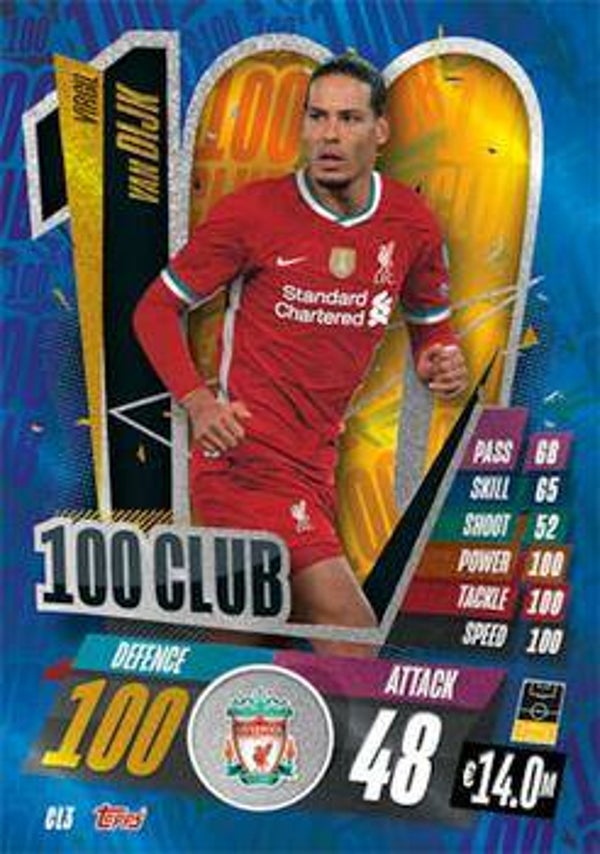CL3 - Virgil van Dijk - Club 100 - MACL20/21