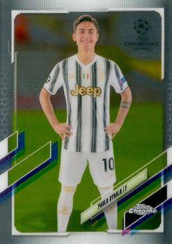 47 - Paulo Dybala - Topps Chrome UEFA Champions League 20/21