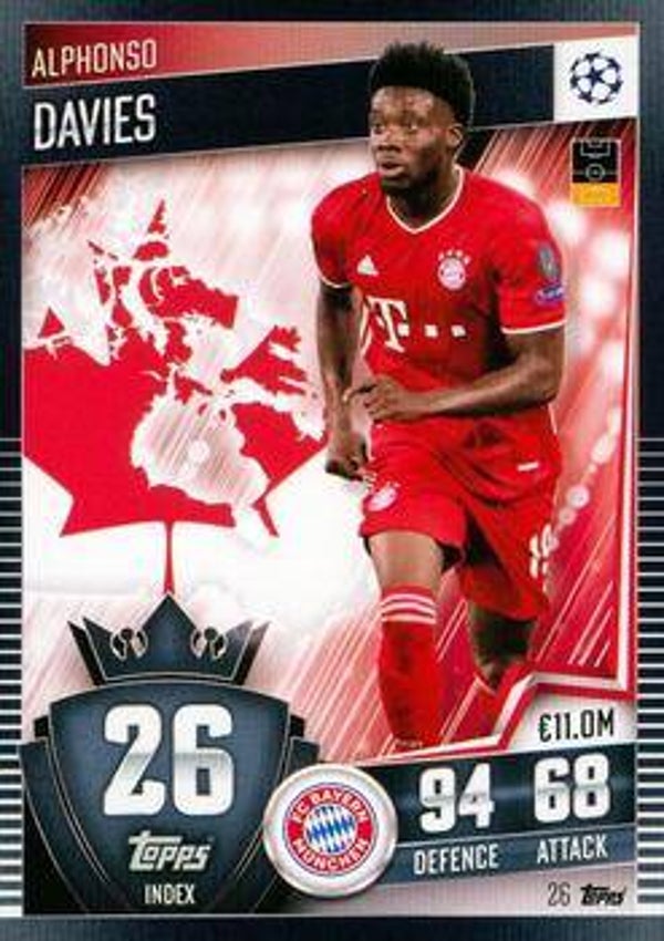 26 - Alphonso Davies - (101 Countdown) - MACL20/21