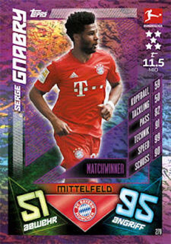 279 - Serge Gnabry Matchwinner - 2019/2020