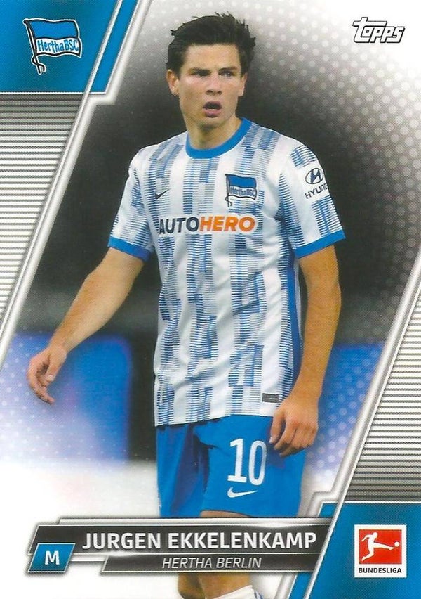 #13 - Jurgen Ekkelenkamp  - Topps Bundesliga Flagship Soccer 2021/22