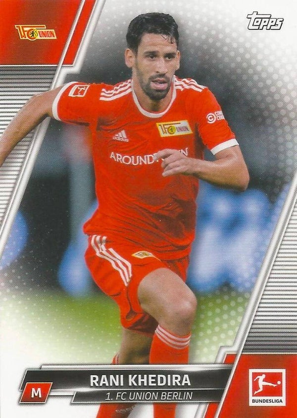#27 - Rani Khedira  - Topps Bundesliga Flagship Soccer 2021/22