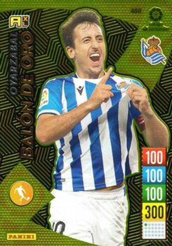 468 - Oyarzabal - Real Sociedad - Balón de Oro -  Panini Adrenalyn XL LALiga 2021