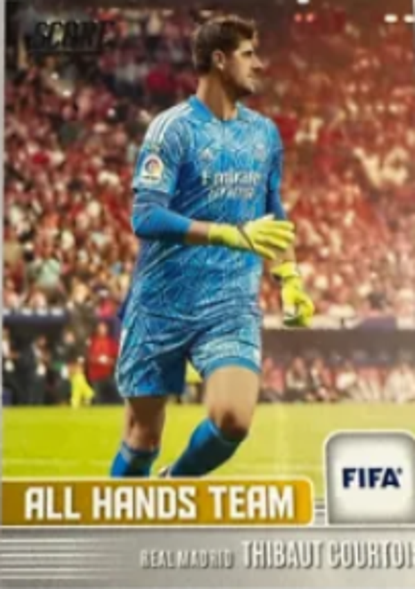 #7 - Thibaut Courtois  - diverse Sportcards