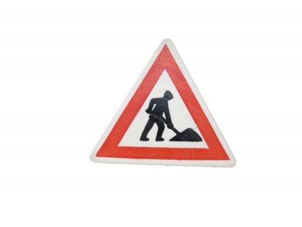 Verkehrsschild Baustelle