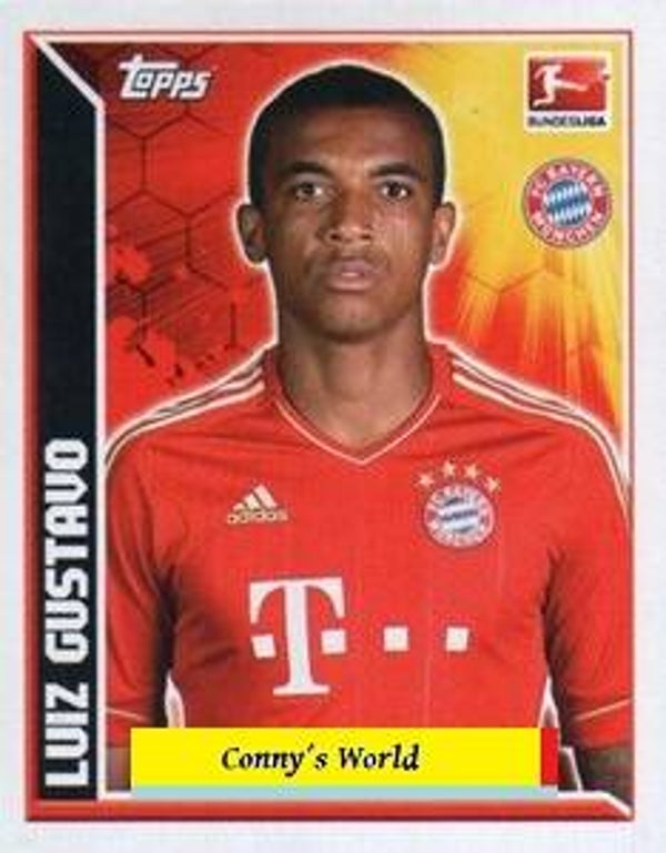 Sticker 310 - Luiz Gustavo - 2011-12 - Topps Bundesliga