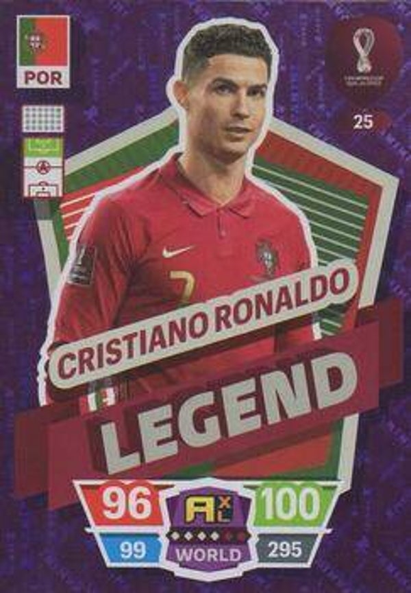 25 - Cristiano Ronaldo - Legend - FIFA World Cup Qatar 2022.