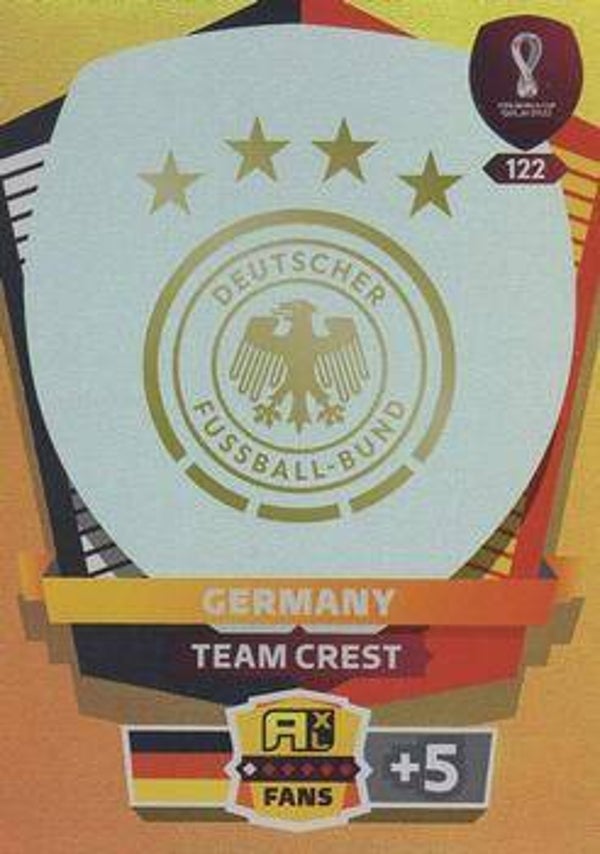 122 - Germany - Team Crest - FIFA World Cup Qatar 2022