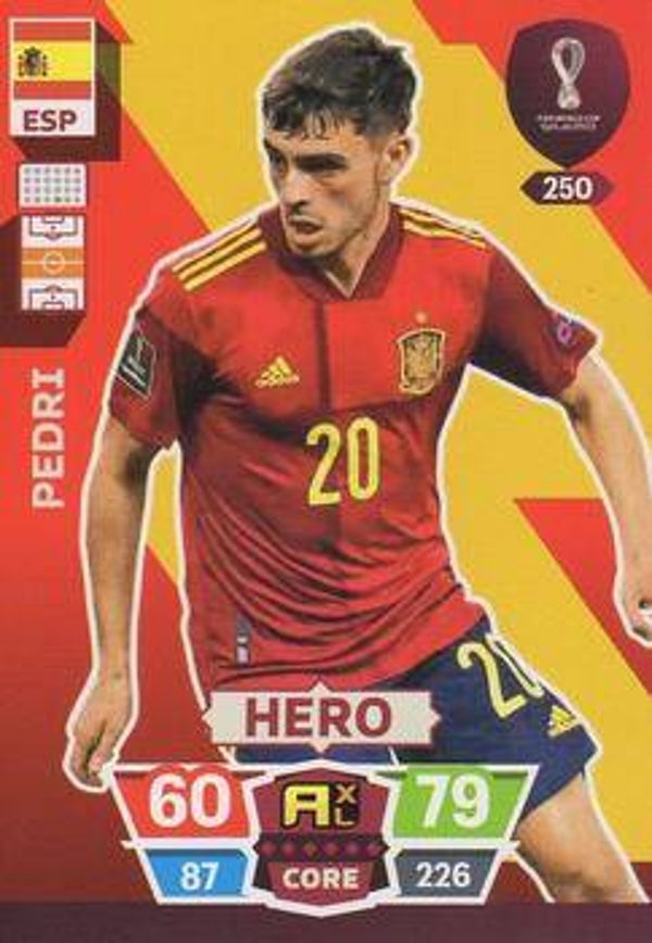 250 - Pedri - Hero - FIFA World Cup Qatar 2022