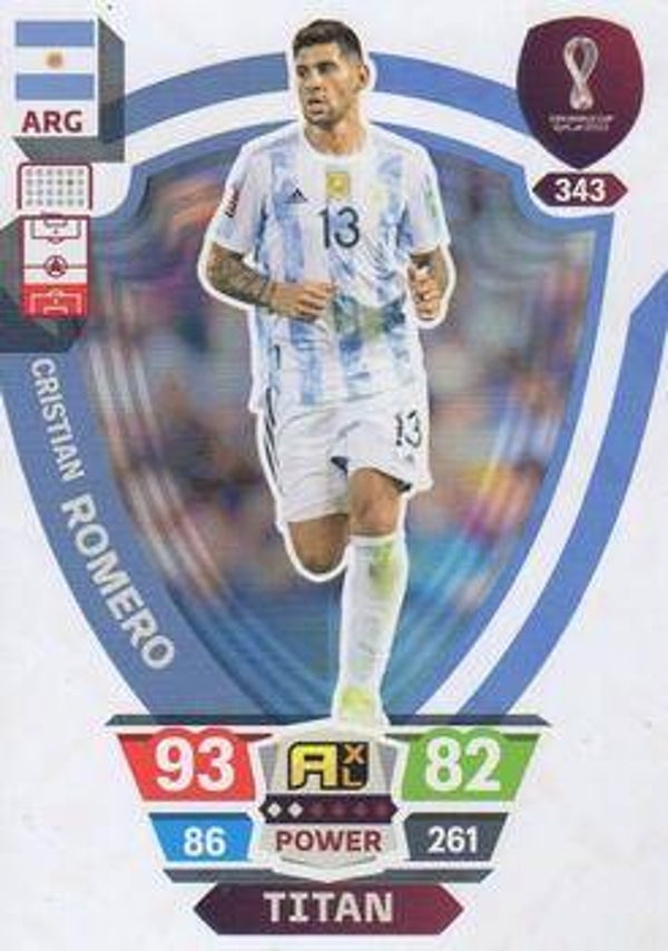 343 - Cristian Romero - Titan - FIFA World Cup Qatar 2022