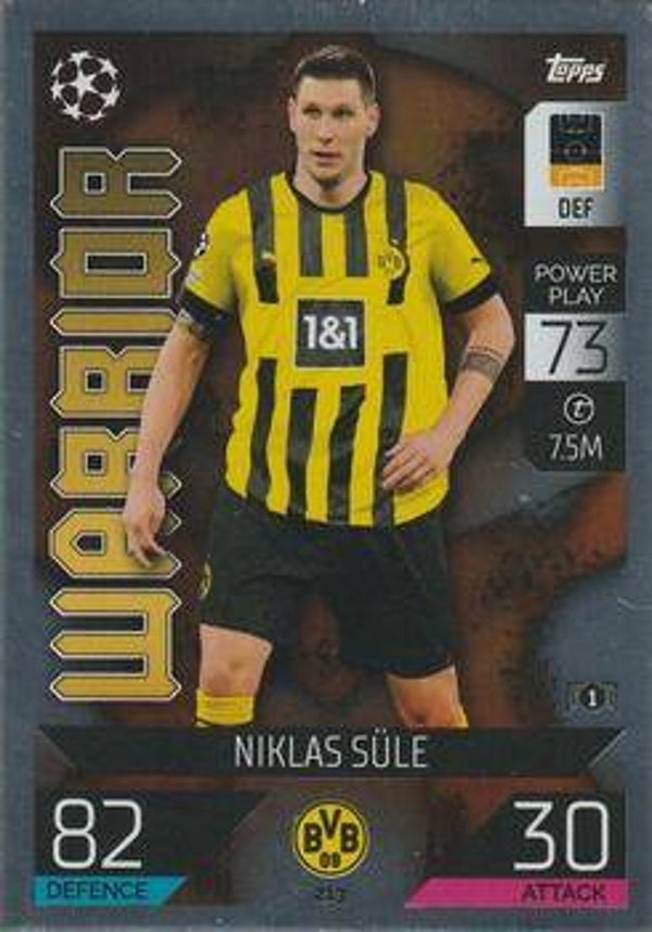 213 - Niklas Süle - Warrior  - MACL22/23