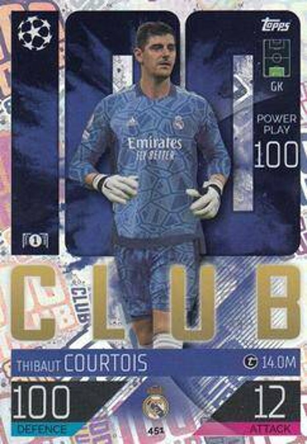 451 - Thibaut Courtois - Club 100  - MACL22/23