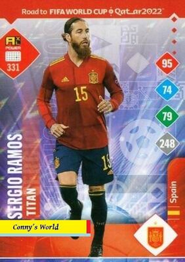 331 - Sergio Ramos – Titan  - ROAD TO FIFA WORLD CUP QATAR 2022